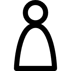 Toiltet Sign Woman Icon from Core Line Set