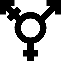 Transgender Symbol Icon from Sharp Remix Set