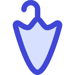 Umbrella Stand Icon from Flex Duo Set