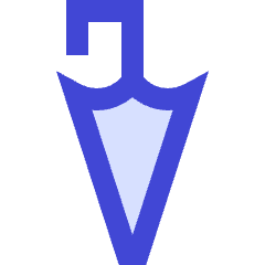 Umbrella Stand Icon from Sharp Duo Set