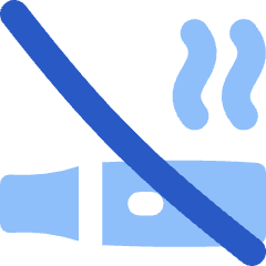 Vape Free Icon from Flex Flat Set