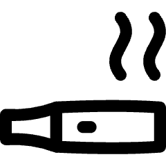 Vaping Rooms Icon from Flex Line Set