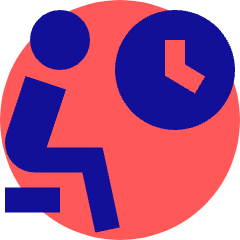 Waiting Room Icon from Sharp Pop Set