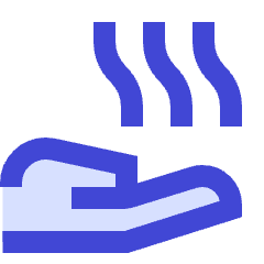 Wash Hand Dry Icon from Sharp Duo Set