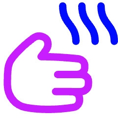 Wash Hand Dry Icon from Plump Neon Set