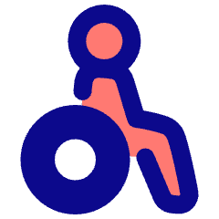 Wheelchair 1 Icon from Plump Pop Set