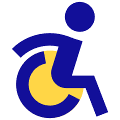 Wheelchair 2 Icon from Sharp Pop Set