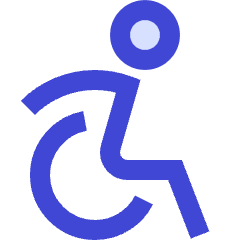Wheelchair 2 Icon from Sharp Duo Set