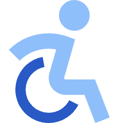 Wheelchair 2 Icon from Sharp Flat Set