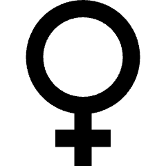 Woman Symbol Icon from Sharp Remix Set
