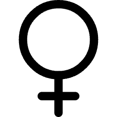 Woman Symbol Icon from Core Line Set