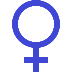 Woman Symbol Icon from Sharp Duo Set