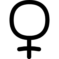 Woman Symbol Icon from Flex Line Set