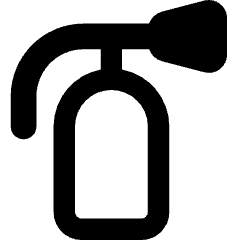 Fire Extinguisher Sign Icon from Core Remix Set