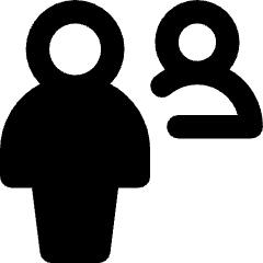 Information Desk Customer Icon from Core Remix Set