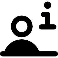 Information Desk Icon from Core Remix Set