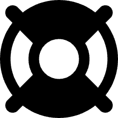 Lifebuoy Icon from Core Remix Set
