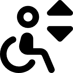 Lift Disability Icon from Core Remix Set