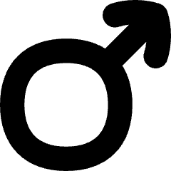 Man Symbol Icon from Flex Solid Set
