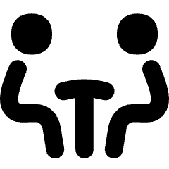 Meeting Room Icon from Flex Solid Set