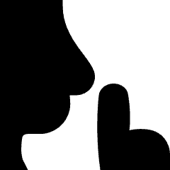 Quiet Zone Icon from Flex Solid Set