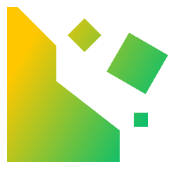 Rock Slide Icon from Sharp Gradient Set
