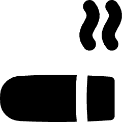 Smoking Area Icon from Flex Solid Set