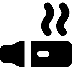 Vaping Rooms Icon from Core Solid Set