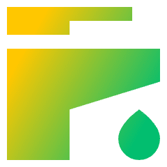 Water Tap Icon from Sharp Gradient Set