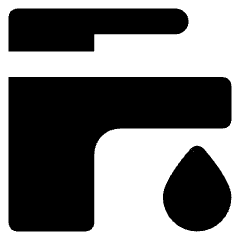 Water Tap Icon from Core Solid Set