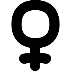 Woman Symbol Icon from Flex Solid Set