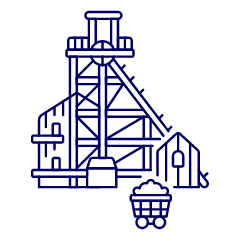 Gold Mine Illustration from UX Line Set