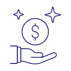 Hand Coin 1 Illustration from UX Line Set