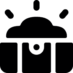 Treasure Chest Open Icon from Ultimate Bold Set