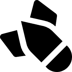 Weapon Atomic Bomb Warhead Icon from Nova Solid Set