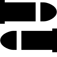 Weapon Bullet Icon from Nova Solid Set