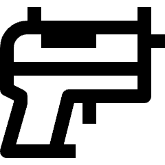 Weapon Handgun Icon from Nova Line Icons Set