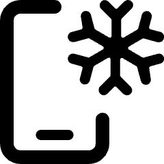 Weather App Snow Icon from Ultimate Bold Set