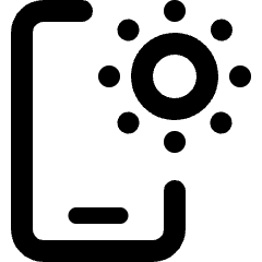 Weather App Sunny Icon from Ultimate Bold Set