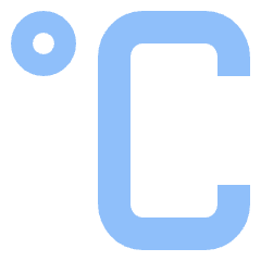 Celsius Icon from Sharp Flat Set