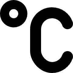 Celsius Icon from Micro Solid Set