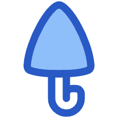Closed Umbrella Icon from Plump Duo Set
