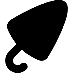 Closed Umbrella Icon from Flex Solid Set