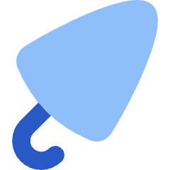 Closed Umbrella Icon from Flex Flat Set