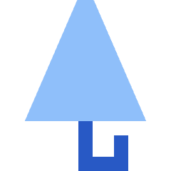 Closed Umbrella Icon from Sharp Flat Set