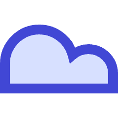 Cloud Icon from Sharp Duo Set