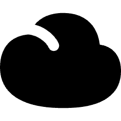Cloud Icon from Flex Solid Set