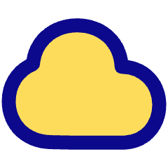 Cloud Icon from Plump Pop Set