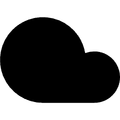 Cloud Icon from Core Solid Set