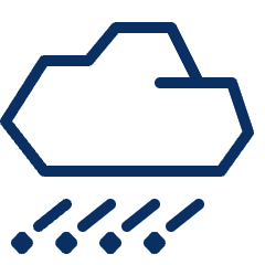 Cloud Hail Icon from Cyber Line Set